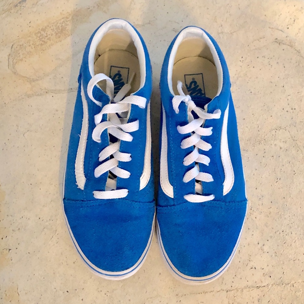 Vans sneakers size 6 Blue